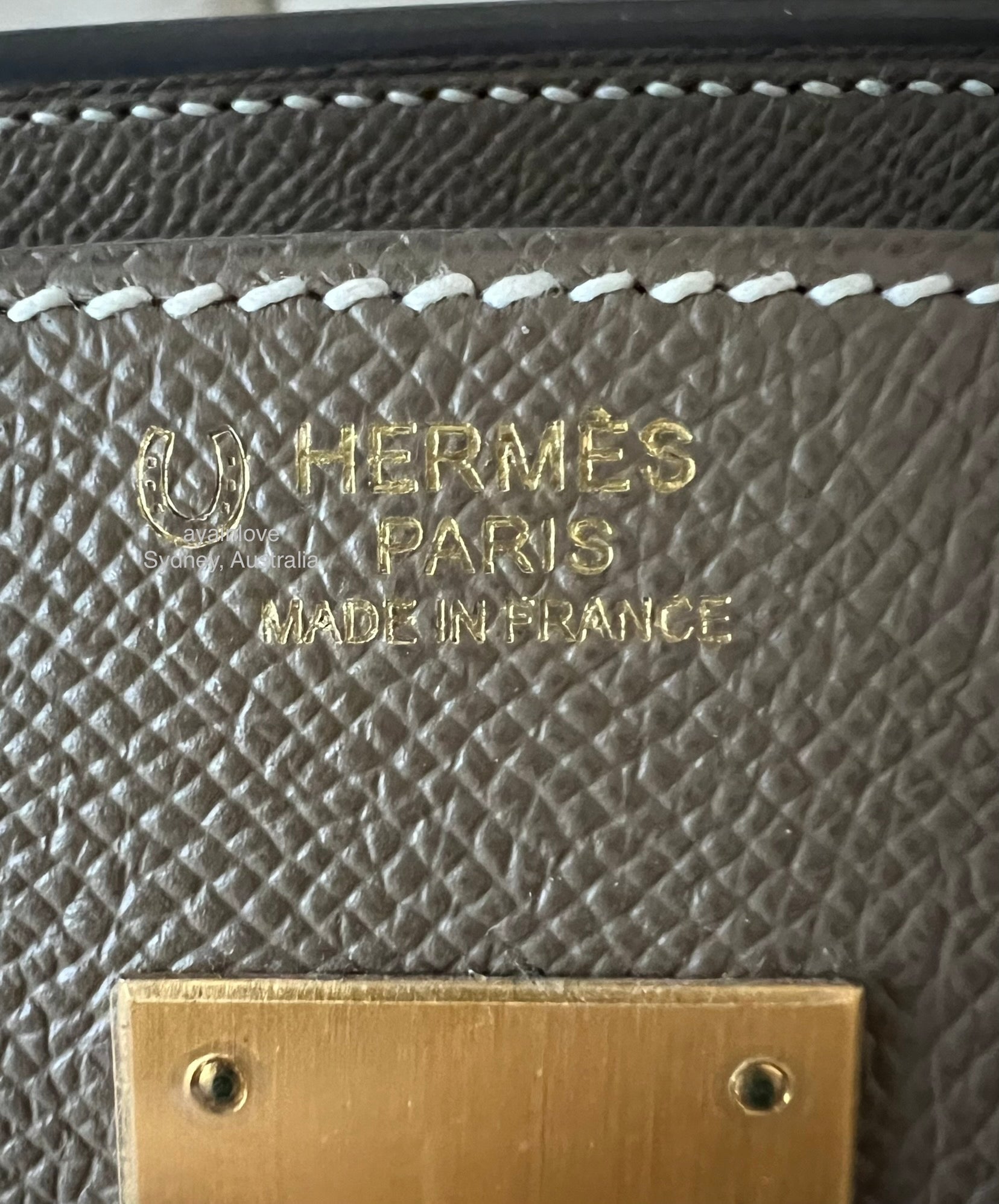 HSS *Special order* Hermès Birkin 30 Epsom Gris Asphalt / Rose