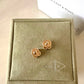 VAN CLEEF ARPELS VCA 18KT Yellow Gold MOP Mother of Pearl Sweet Alhambra Earrings