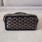 GOYARD Anjou Mini Goyardline Canvas/Calfskin Reversible Tote Bag