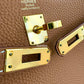 HERMES Kelly 25 Gold Togo Retourne Gold Hardware D Stamp