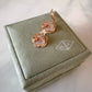 Van Cleef Arpels VCA Lucky Spring Plum Blossom Mother of Pearl 18KT Rose Gold Earrings