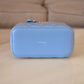 CHANEL 22S Pick Me Up Blue Caviar Top Handle Script Vanity Gold Hardware