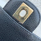 CHANEL Black Caviar Medium/Large Classic Flap Gold Hardware