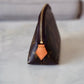LV LOUIS VUITTON Limited Edition Pink V Voyage Grenade Monogram Cosmetic Pouch