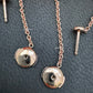 HERMES Chaine d’ Ancre Punk 18KT Rose Gold Earrings