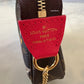 LOUIS VUITTON LV Holiday Limited Edition Vivienne London Animation 2021 Mini Pochette Monogram Gold Hardware