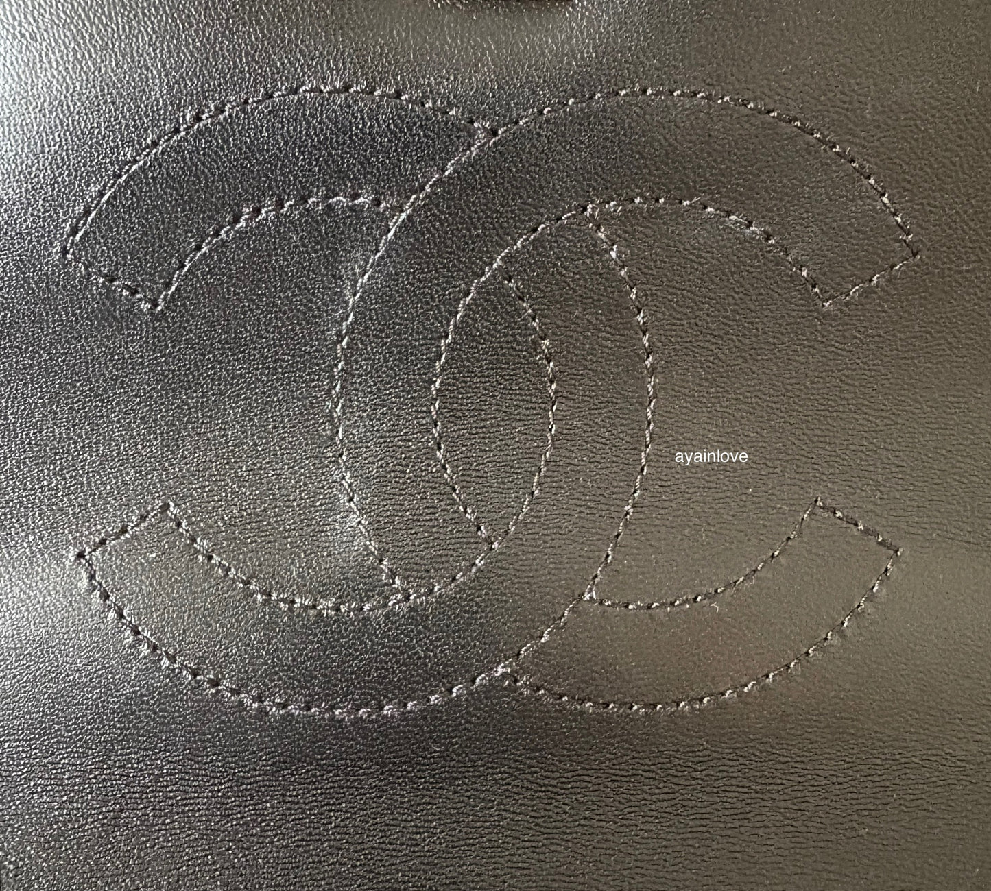 CHANEL Black Small Trendy Flap Bag Microchipped Light Gold Hardware