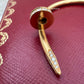 CARTIER 18KT Yellow Gold Full Size Classic JUC Juste Un Clou Diamonds Bracelet Size 17