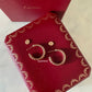 CARTIER Clash 18KT Rose Gold Hoop Earrings Small Model