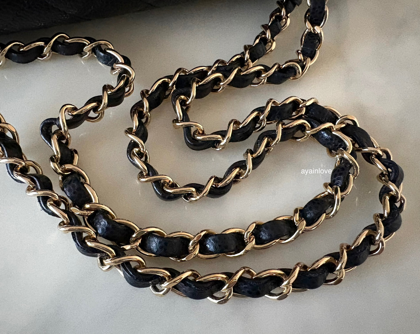 CHANEL Black Caviar Medium/Large Classic Flap Gold Hardware