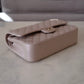 CHANEL 19S Iridescent Beige Lambskin Medium/Large Classic Flap Light Gold Hardware