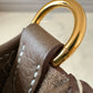 HERMES Mini Evelyne TPM 16 Amazone Etoupe Clemence Gold Hardware U Stamp
