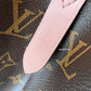 LOUIS VUITTON LV NeoNoe MM Pink Monogram Bucket Bag Gold Hardware
