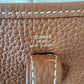 HERMES Mini Evelyne TPM 16 Amazone Gold Clemence Gold Hardware Z Stamp