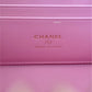 CHANEL 22S Pick Me Up Pink Caviar Top Handle Vanity Brushed Gold Hardware