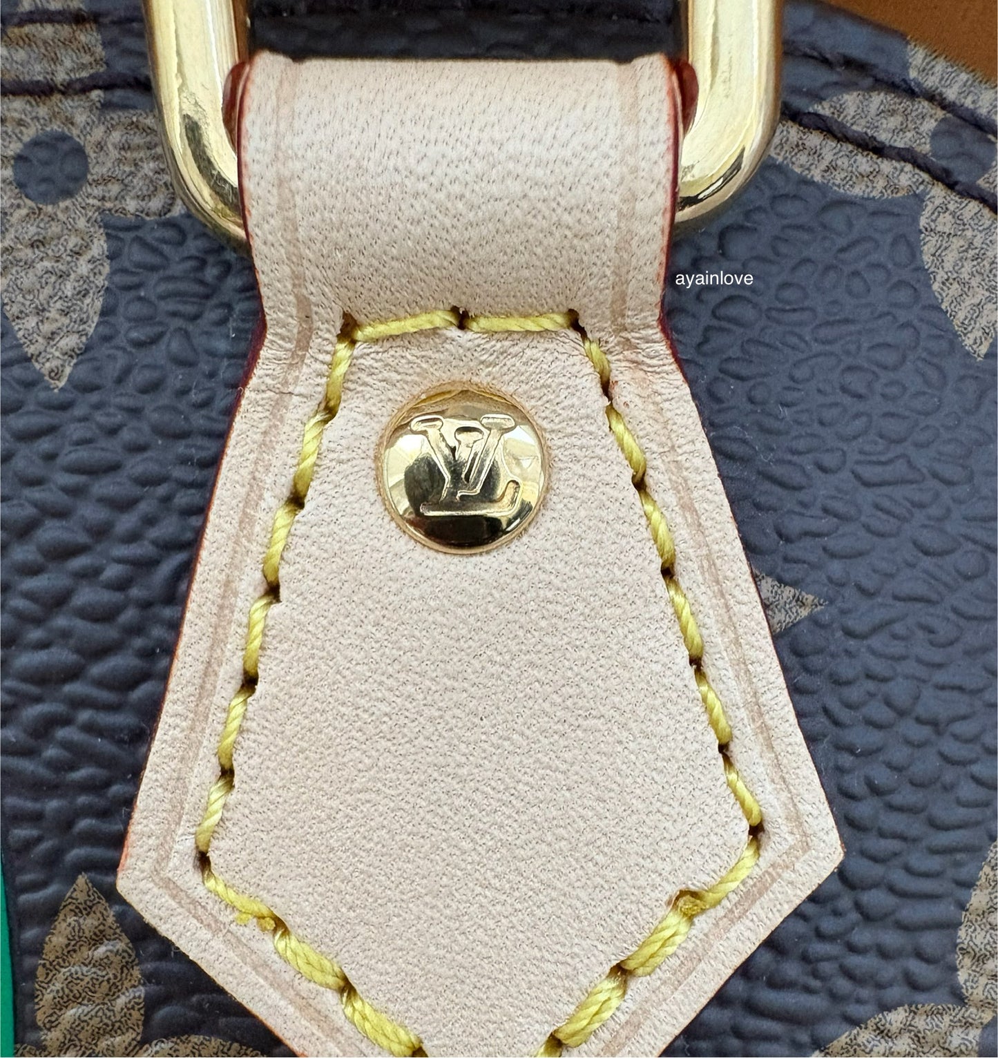 LOUIS VUITTON LV x TM Nano Alma Monogram Cherise Gold Hardware