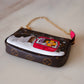 LOUIS VUITTON LV Holiday Limited Edition Vivienne Switzerland Gondola Animation 2022 Mini Pochette Monogram