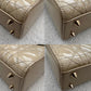 DIOR Small Lady Dior Beige Patent Cannage Calf Skin Bag
