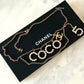 CHANEL 24S Pearl COCO No. 5 Adjustable Chain Belt Gold Hardware