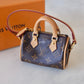 LOUIS VUITTON LV Micro Speedy Monogram Bag Charm