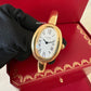 CARTIER 18KT Yellow Gold Baignoire 2025 Small Model Watch Size 17