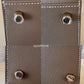 HERMES Kelly 25 Etoupe Epsom Bag Gold Hardware W Stamp