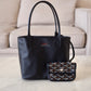 GOYARD Anjou Mini Goyardline Canvas/Calfskin Reversible Tote Bag