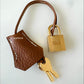 HERMES Kelly 25 Gold Togo Retourne Gold Hardware D Stamp