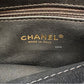 CHANEL Black Small Trendy Flap Bag Microchipped Light Gold Hardware