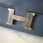 HERMES Constance 18 Gris Misty Epsom Permabrass Hardware W Stamp