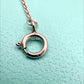 TIFFANY & CO Enchant Butterfly Key Pendant Necklace 950 Platinum White Diamonds and 18KT Rose Gold Pink Diamonds