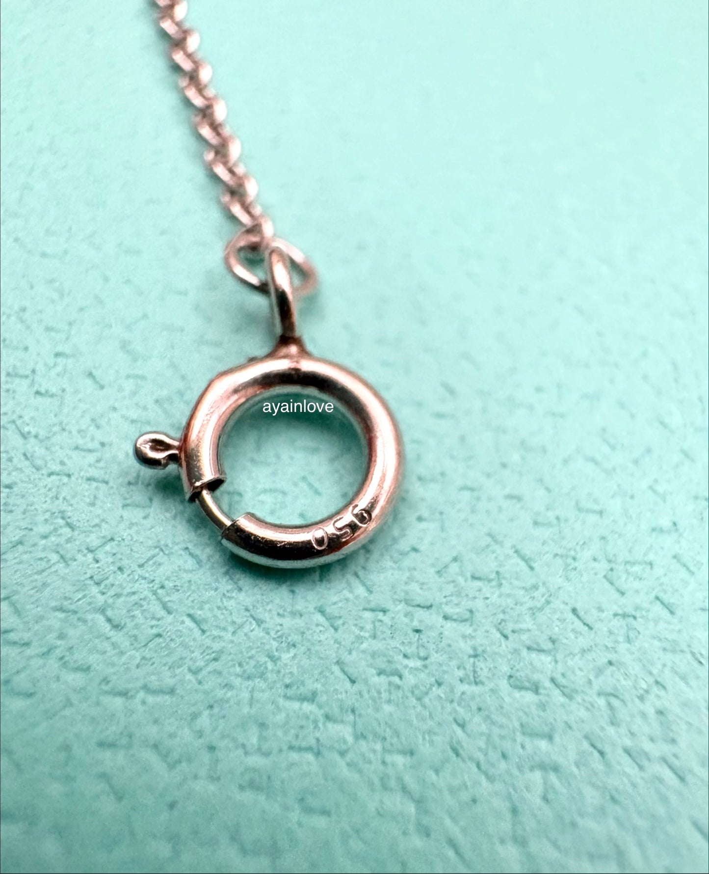 TIFFANY & CO Enchant Butterfly Key Pendant Necklace 950 Platinum White Diamonds and 18KT Rose Gold Pink Diamonds