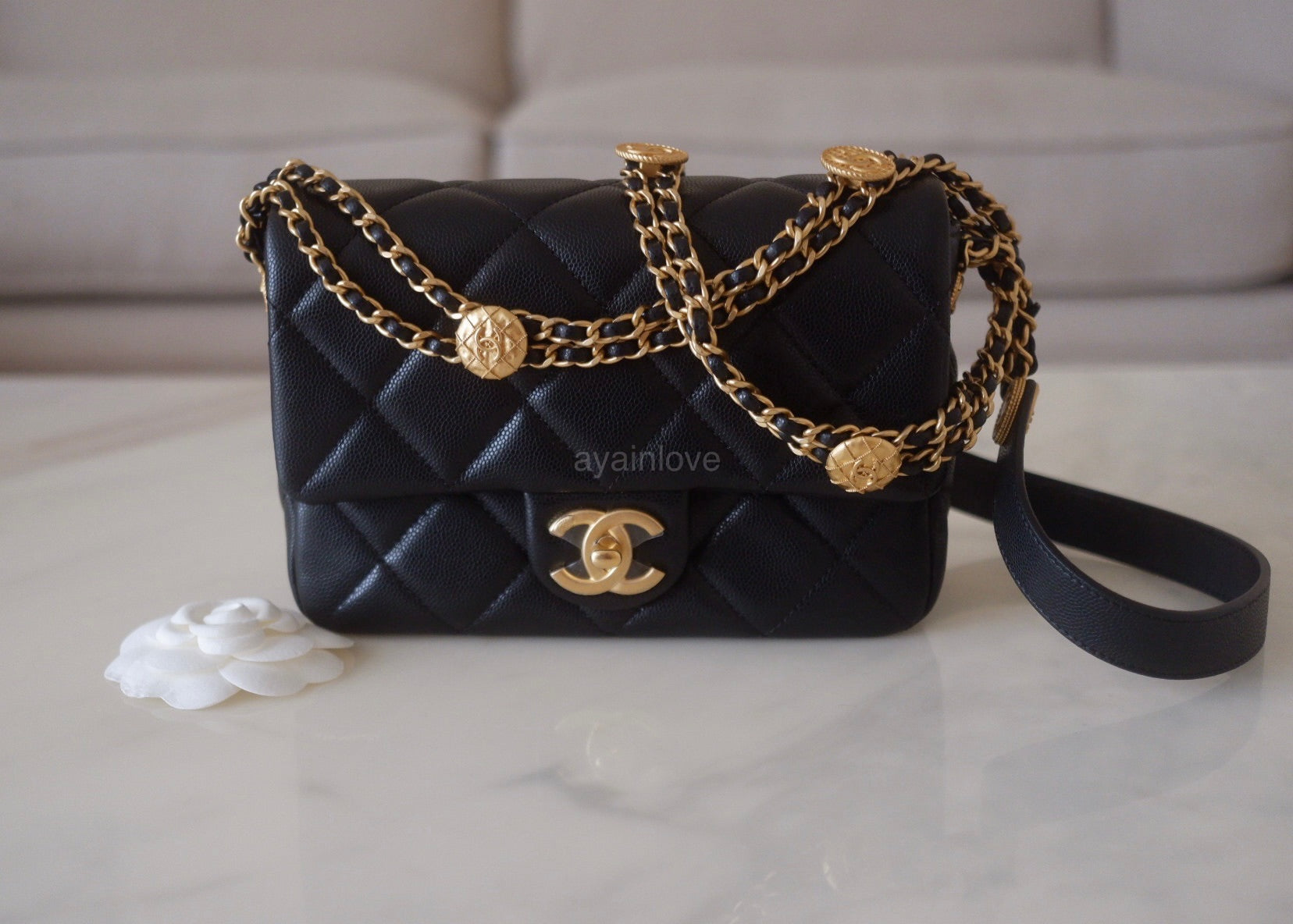 Chanel Flap Bag Mini Black