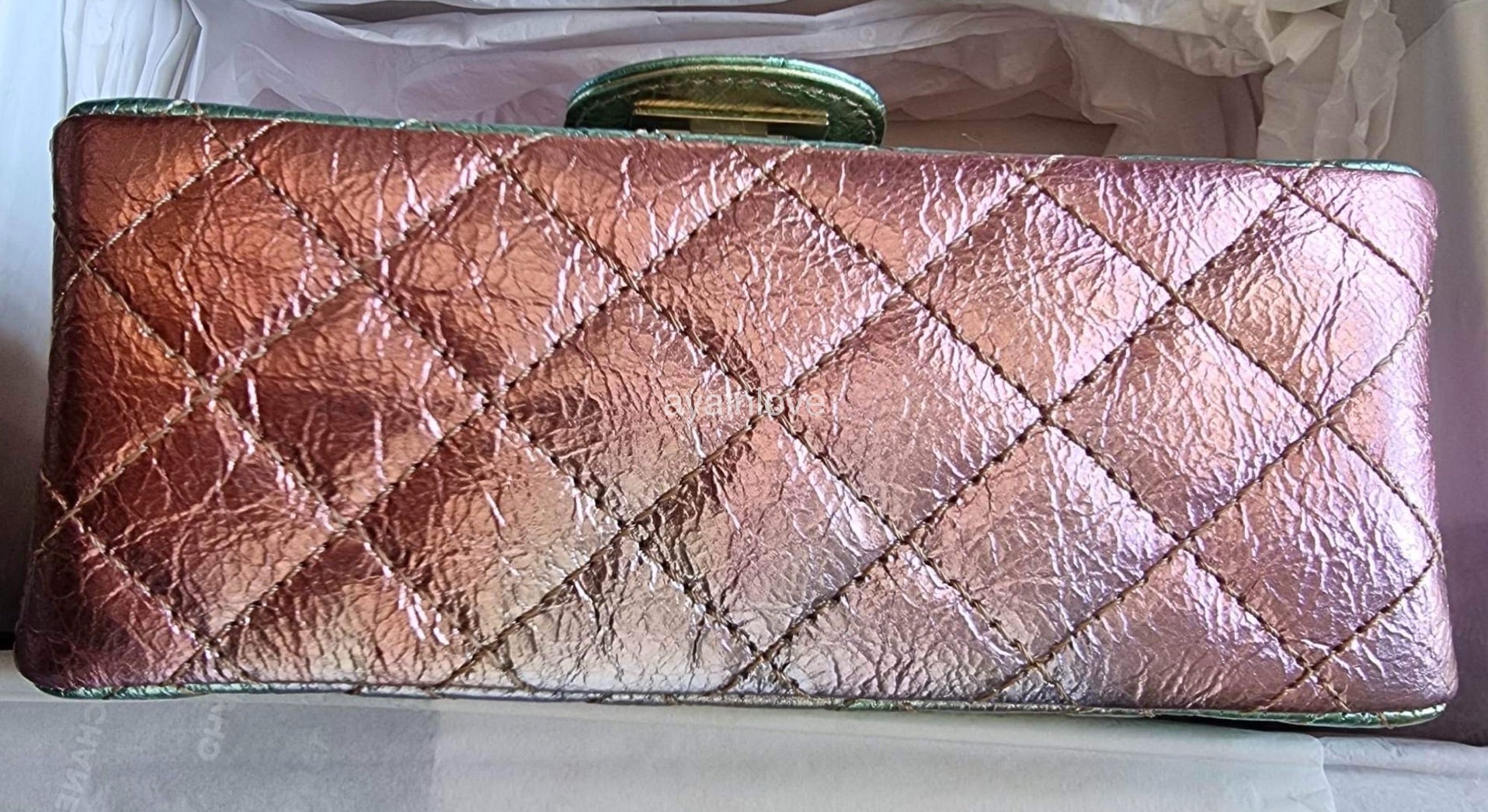 CHANEL 19A Gold Calf Skin Tweed Small Gabby Gabrielle Bag Mixed Hardwa –  AYAINLOVE CURATED LUXURIES