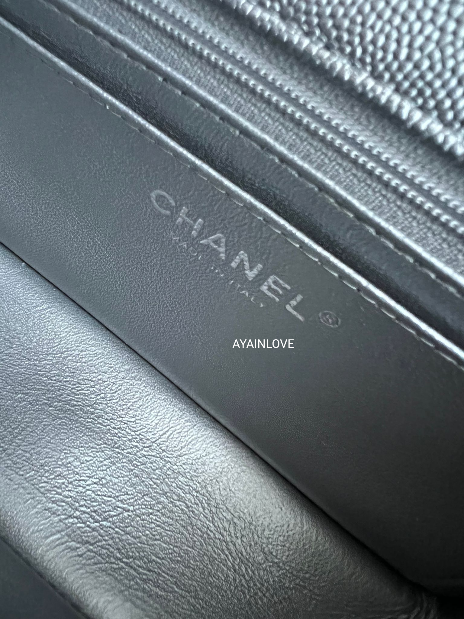 CHANEL 21S Silver Caviar Top Handle Rectangle Mini Bag Silver Hardware – AYAINLOVE  CURATED LUXURIES