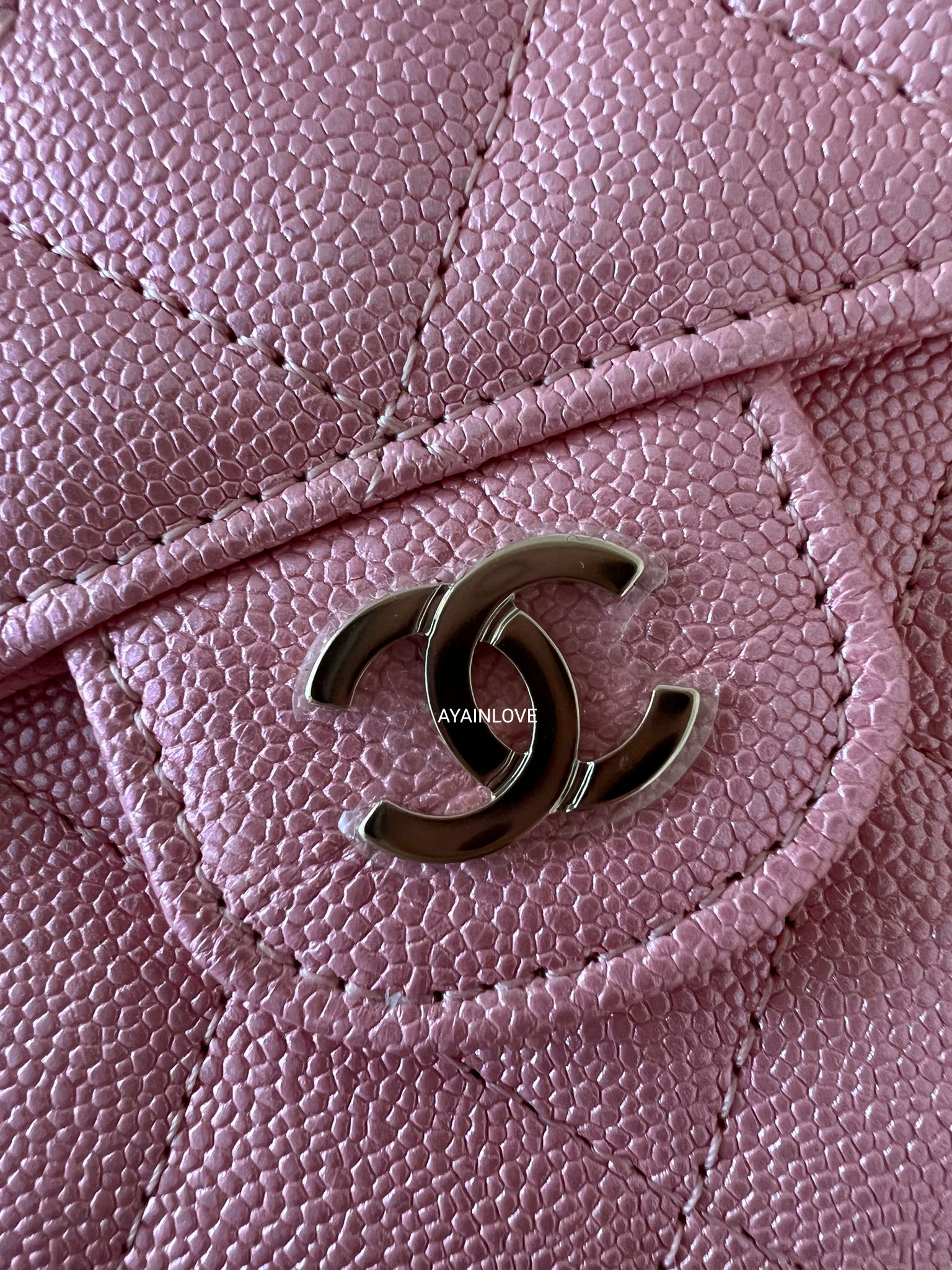 🛑SOLD🛑CHANEL 19S IRIDESCENT PINK WOC