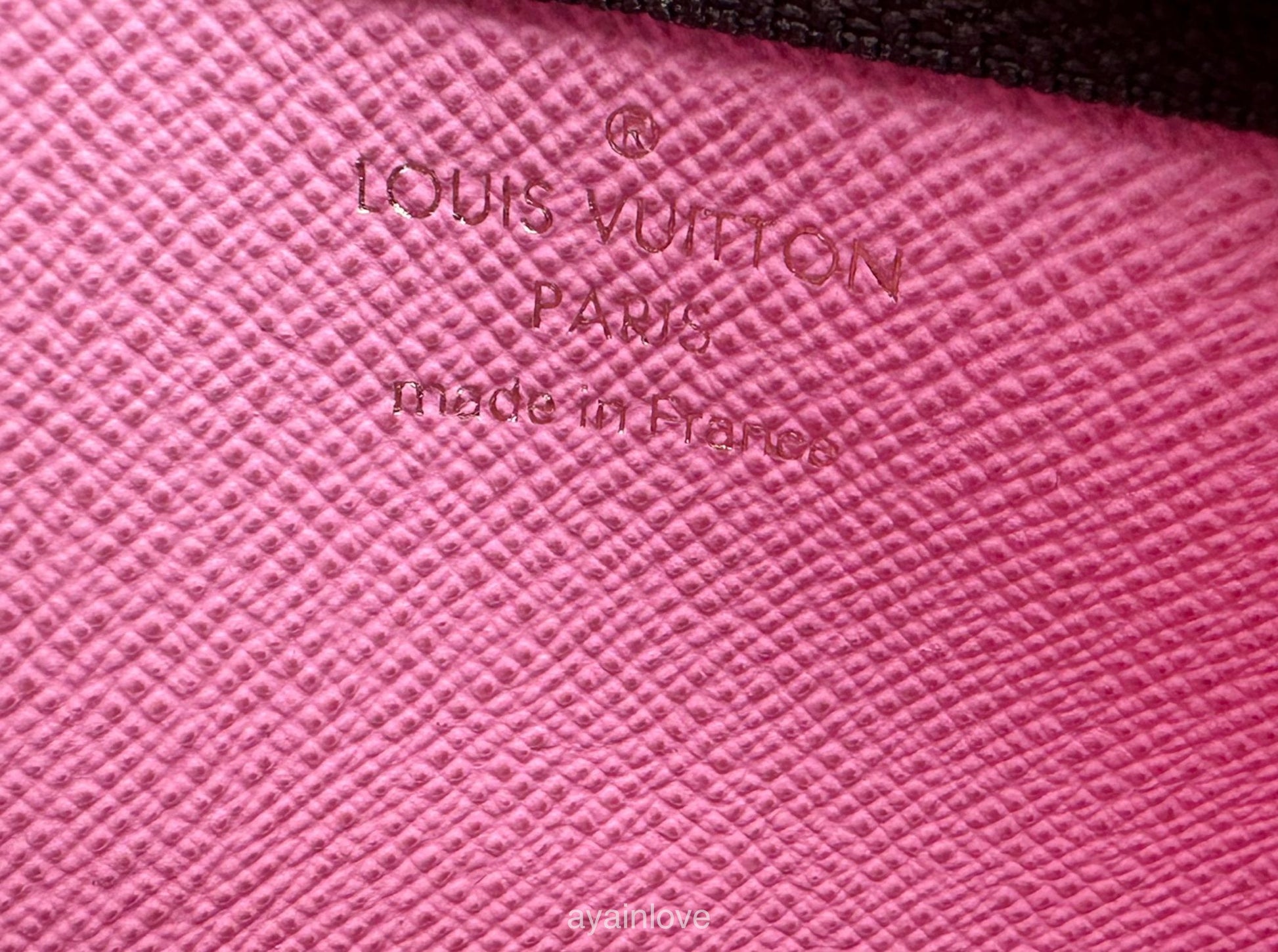Louis Vuitton Key Pouch Vivienne Holiday Monogram Canvas/Pink in