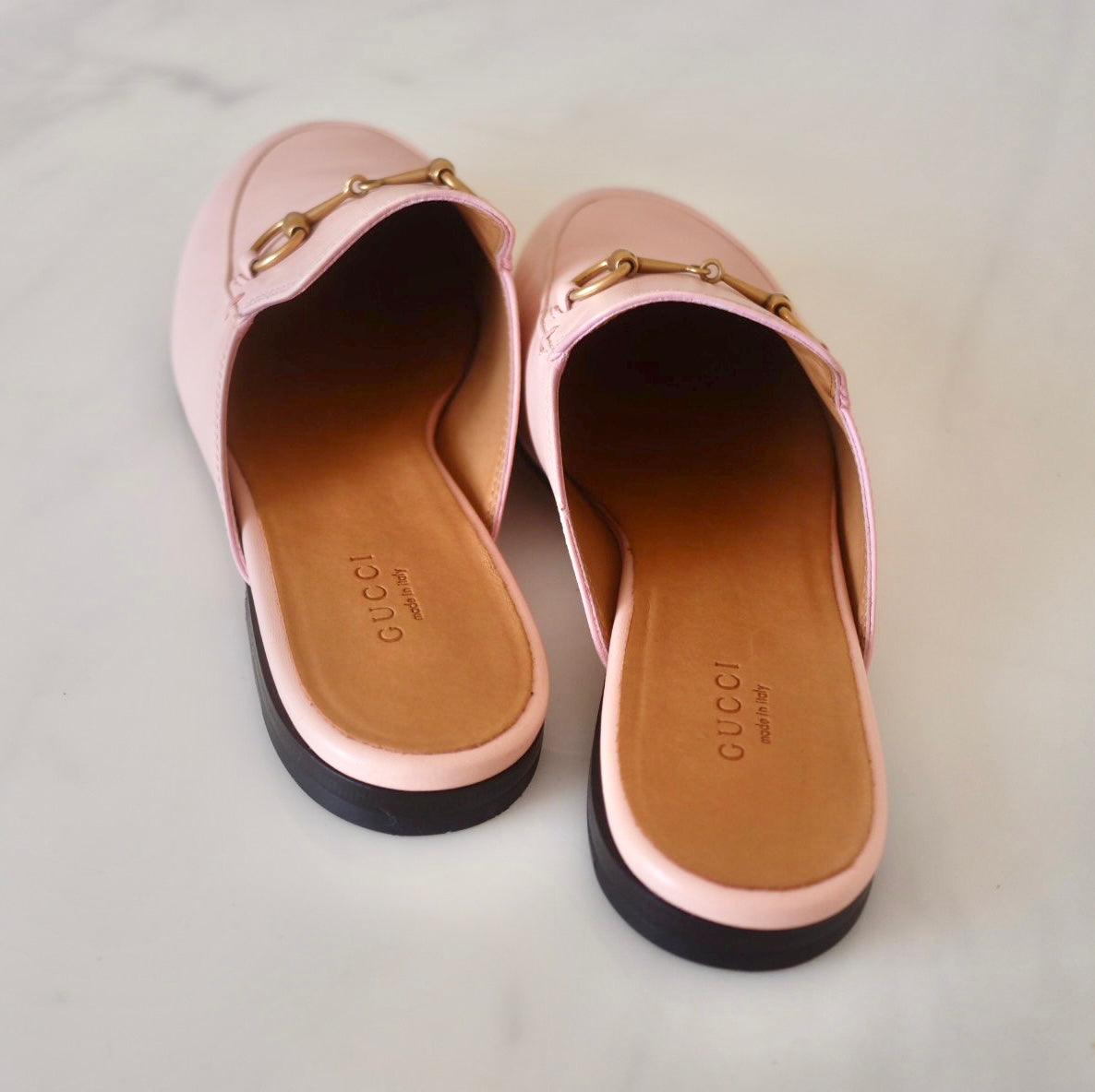 Gucci princetown light 2025 pink