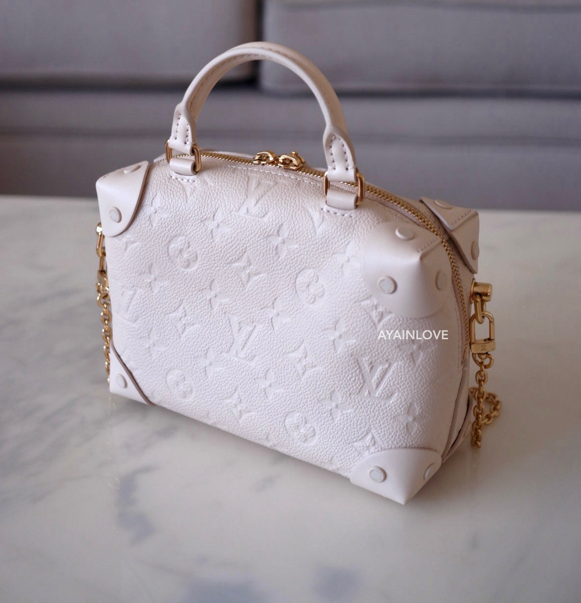 Louis Vuitton - Petite Malle Souple Bag - Black - Monogram - Women - Luxury