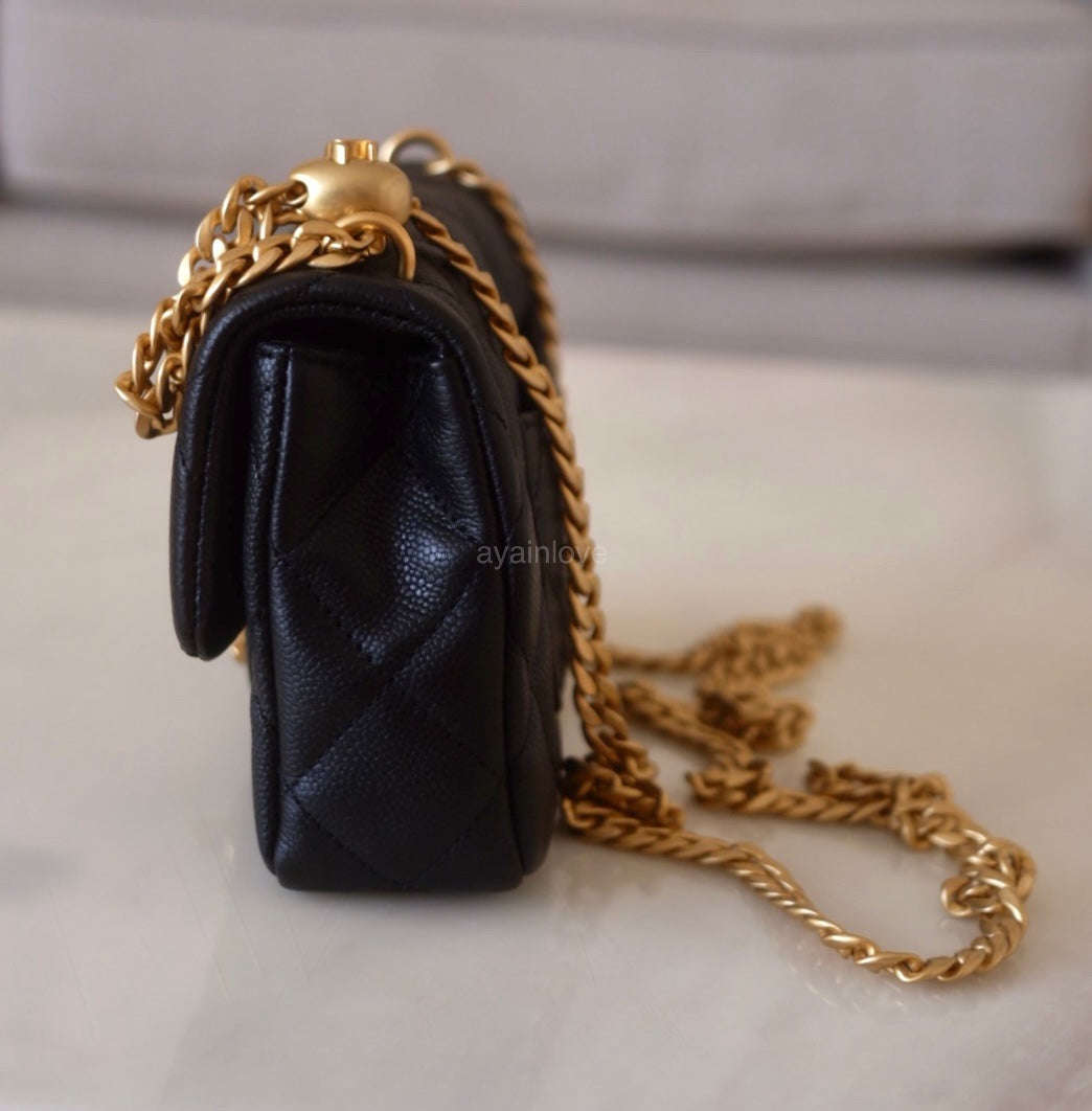chanel box bag mini leather