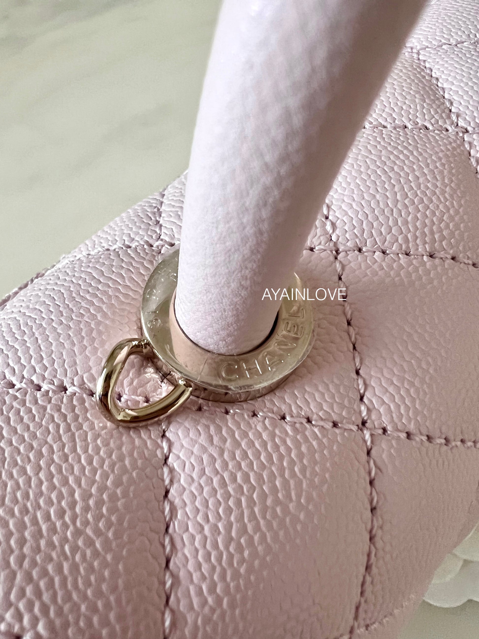 Chanel 21S Iridescent Beige Calfskin Medium Classic Flap with